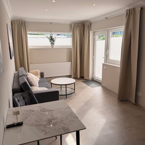 Living area - MessePark Apartment in Bad Salzuflen (Bad Salzuflen)