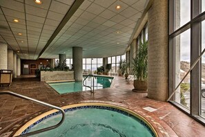 Una piscina climatizada