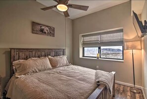 2 dormitorios, wifi, ropa de cama y accesible en silla de ruedas
