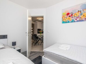 Apartment | 2 Schlafzimmer, Bügeleisen/Bügelbrett, Bettwäsche