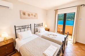 Iron/ironing board, WiFi, bed sheets - Villa Thalassia - Four Bedroom Villa, Sleeps 8 (Kassiopi)
