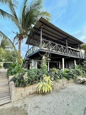 House, 5 Bedrooms, Accessible, Patio | Exterior - Luxury Beachfront House Steps From the Sea (Puerto Colombia)