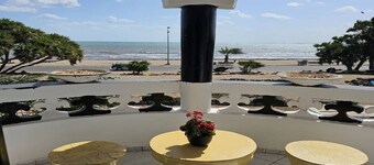 Full room with a balcony overlooking the sea