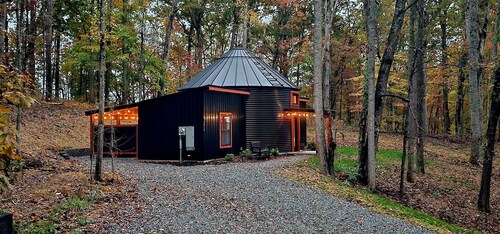 Unique Silo Home on Fallow Deer Farm