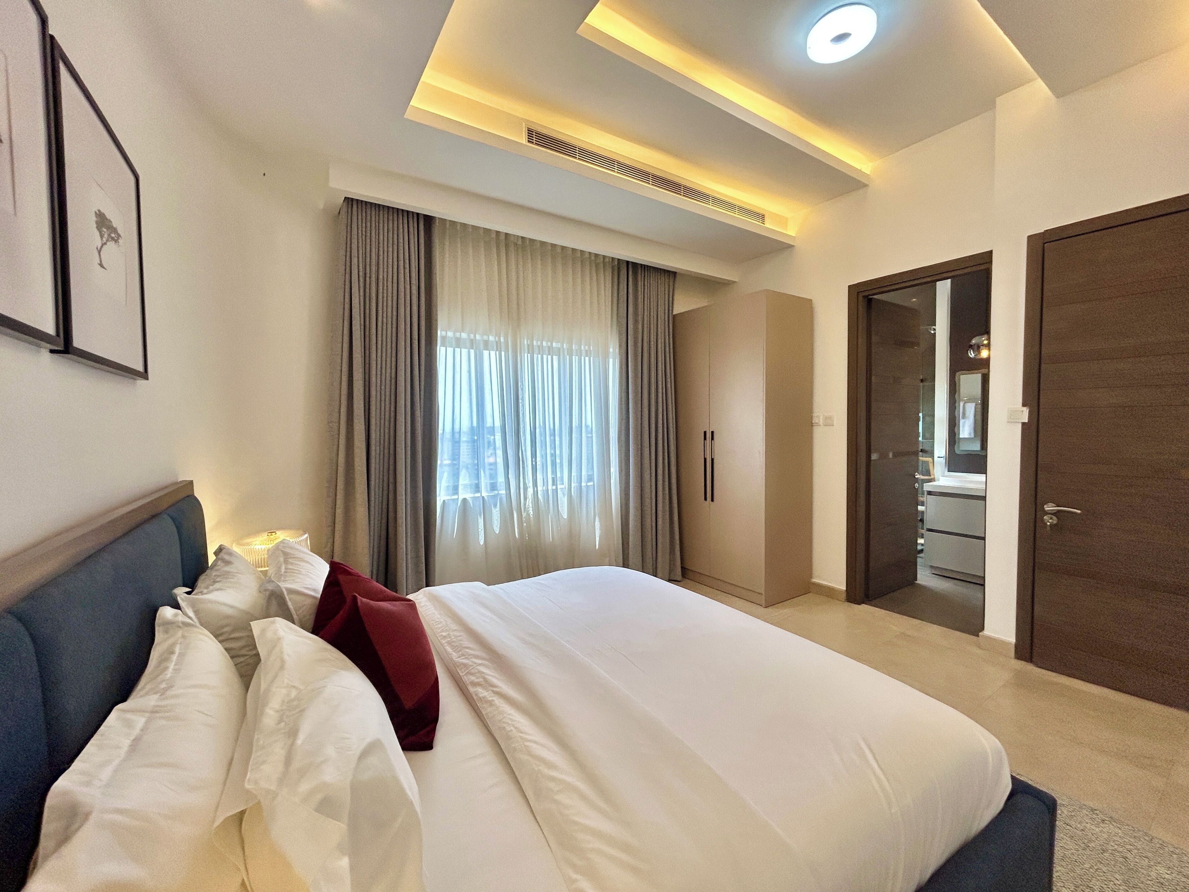 In-room safe, blackout curtains, iron/ironing board, free WiFi