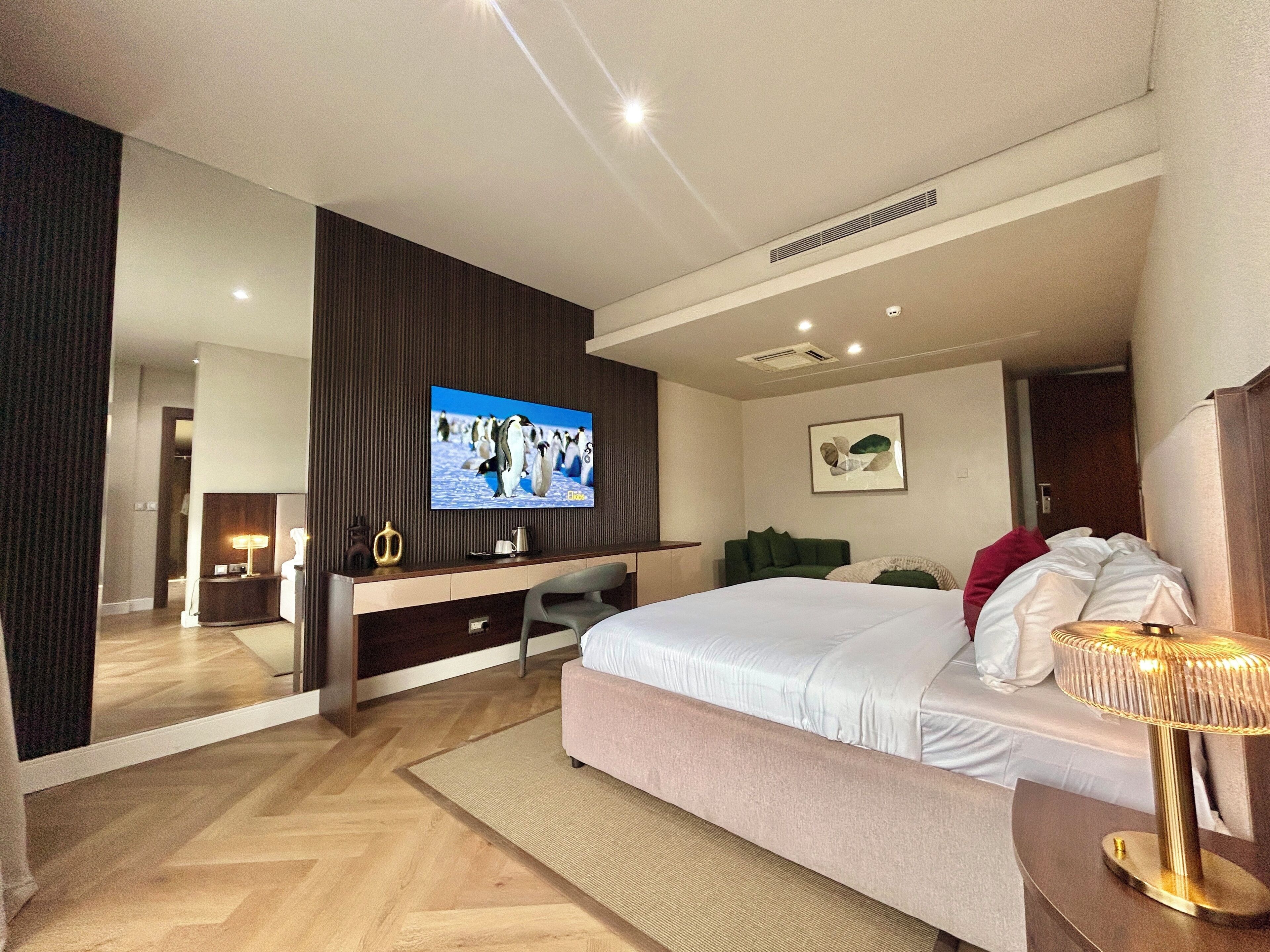 In-room safe, blackout curtains, iron/ironing board, free WiFi
