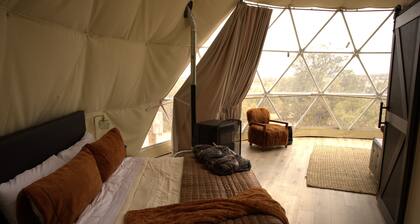 A space cowboy dome stay under Utah skies!