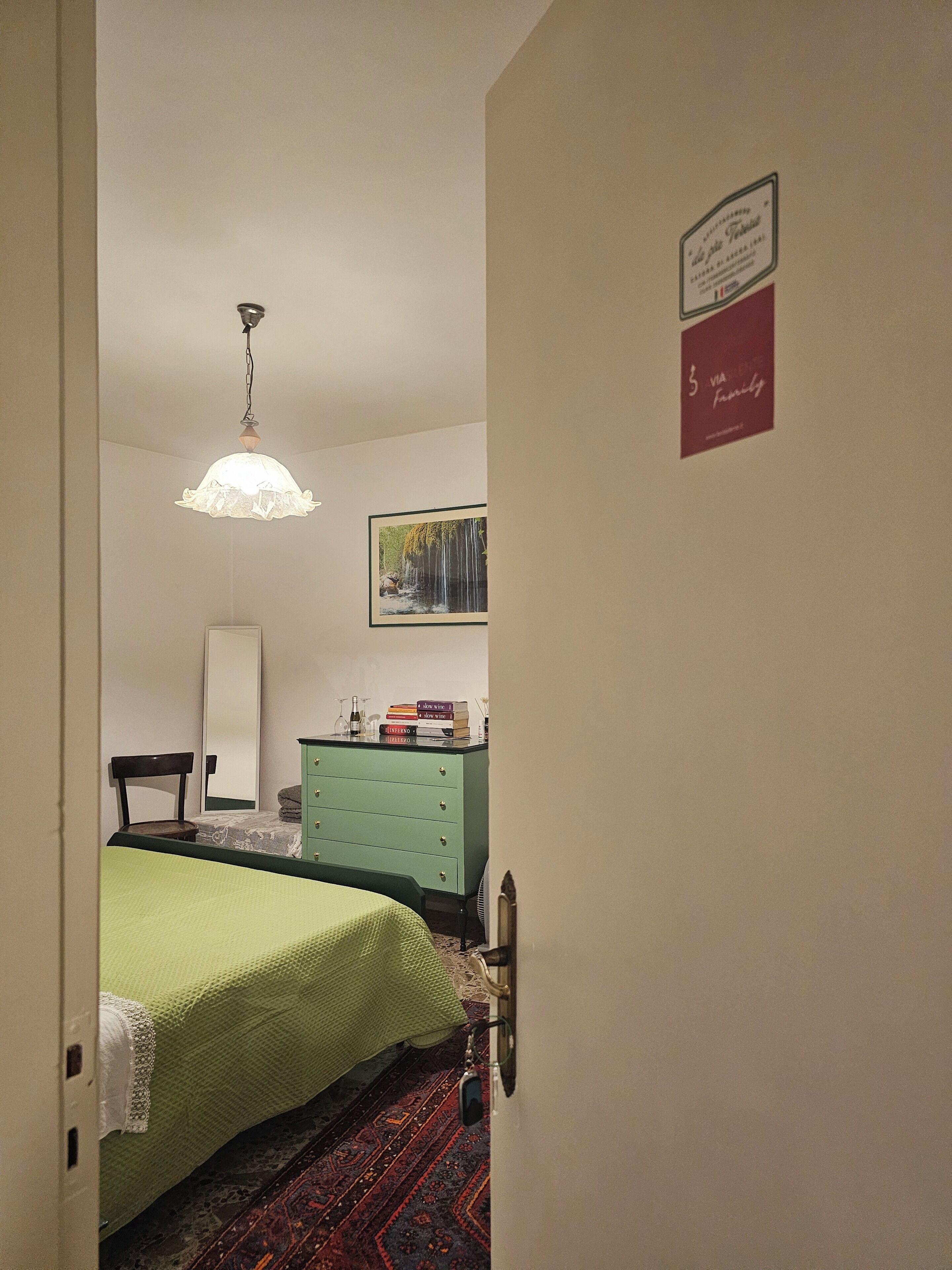 Una cassaforte in camera, Wi-Fi gratuito, lenzuola