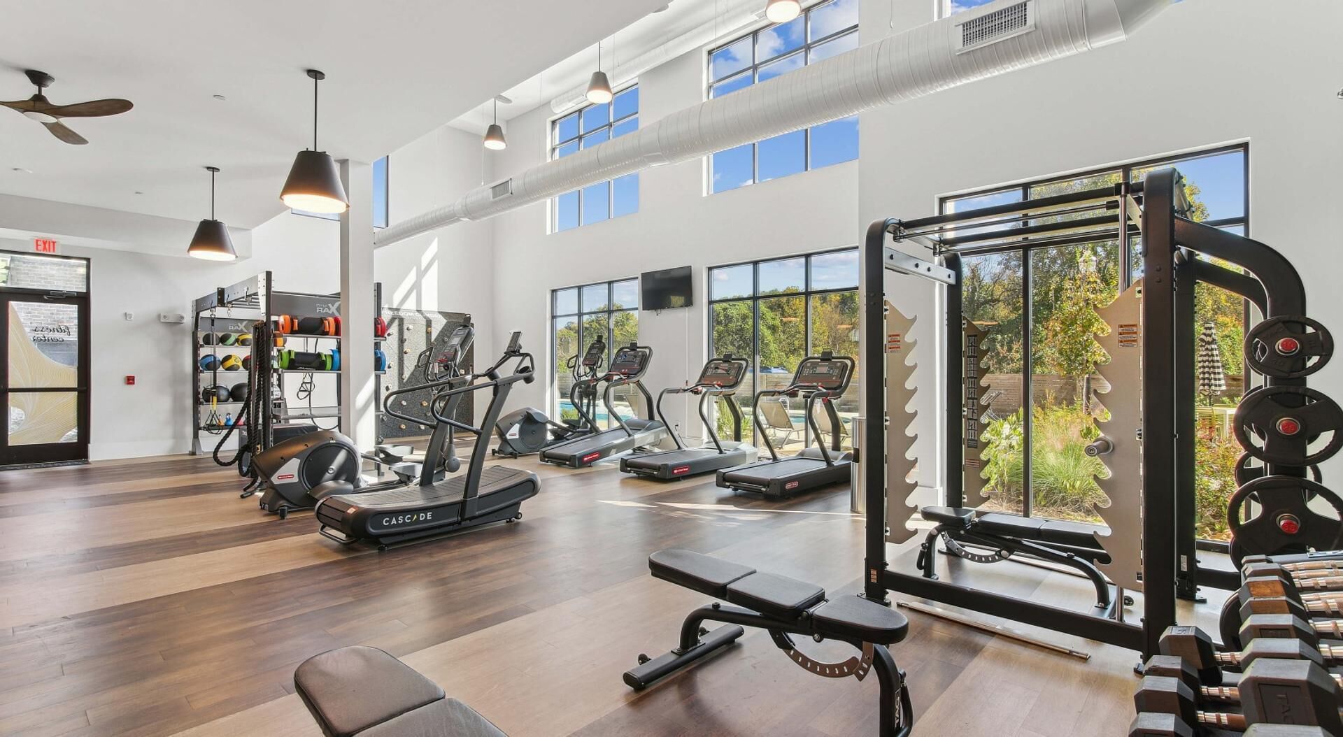 Fitnessbereich