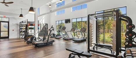 Fitnessbereich