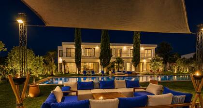 Palm Oasis Estate Dar Bouazza – 2 Private Villas • 16 Guests • 25m Swimming Pool