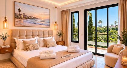 Palm Oasis Estate Dar Bouazza – 2 Private Villas • 16 Guests • 25m Swimming Pool