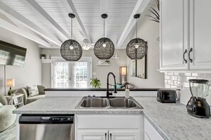 Private kitchen - The Salty Clover-A fully remodeled home with private neighborhood beach access! (North Topsail Beach)