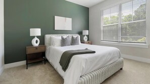 Desk, iron/ironing board, WiFi, bed sheets - Landing | Stunning 1BD, Gym, Game Room (Charlotte)