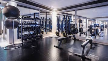 Standard-Studio, Balkon | Fitnessbereich