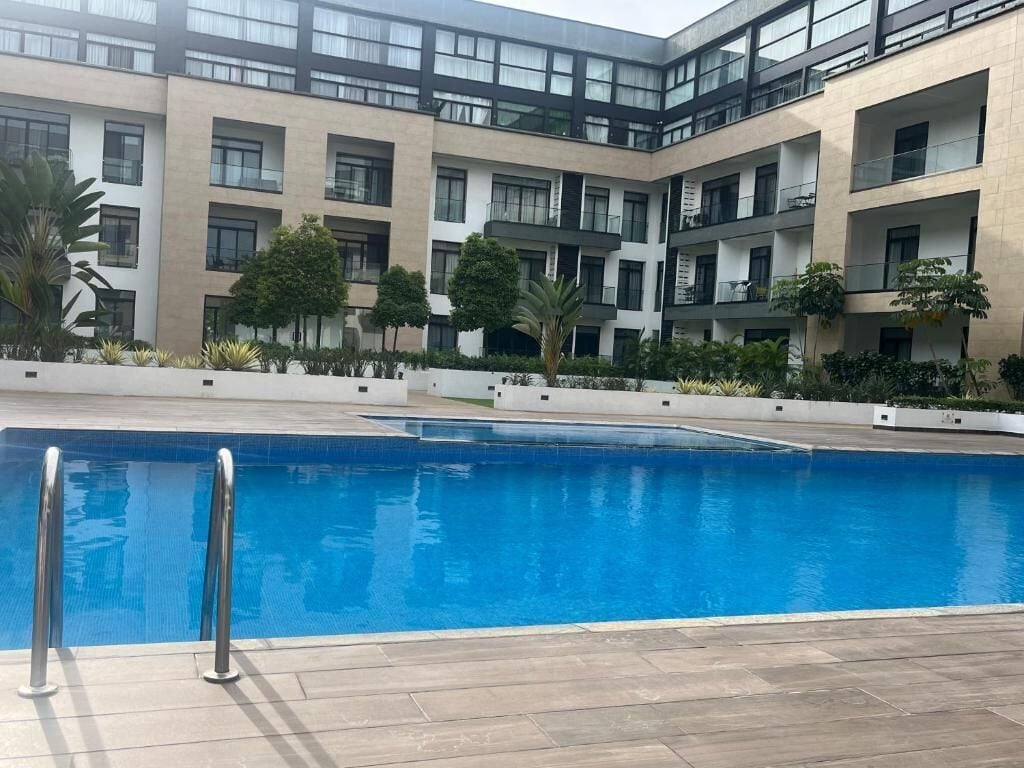 Estudio, balcón | Alberca