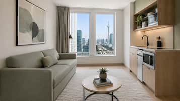 Deluxe Apartment | Living area