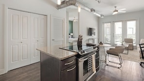 Interior - Landing | Modern Studio, Courtyard, Pool (Dallas)