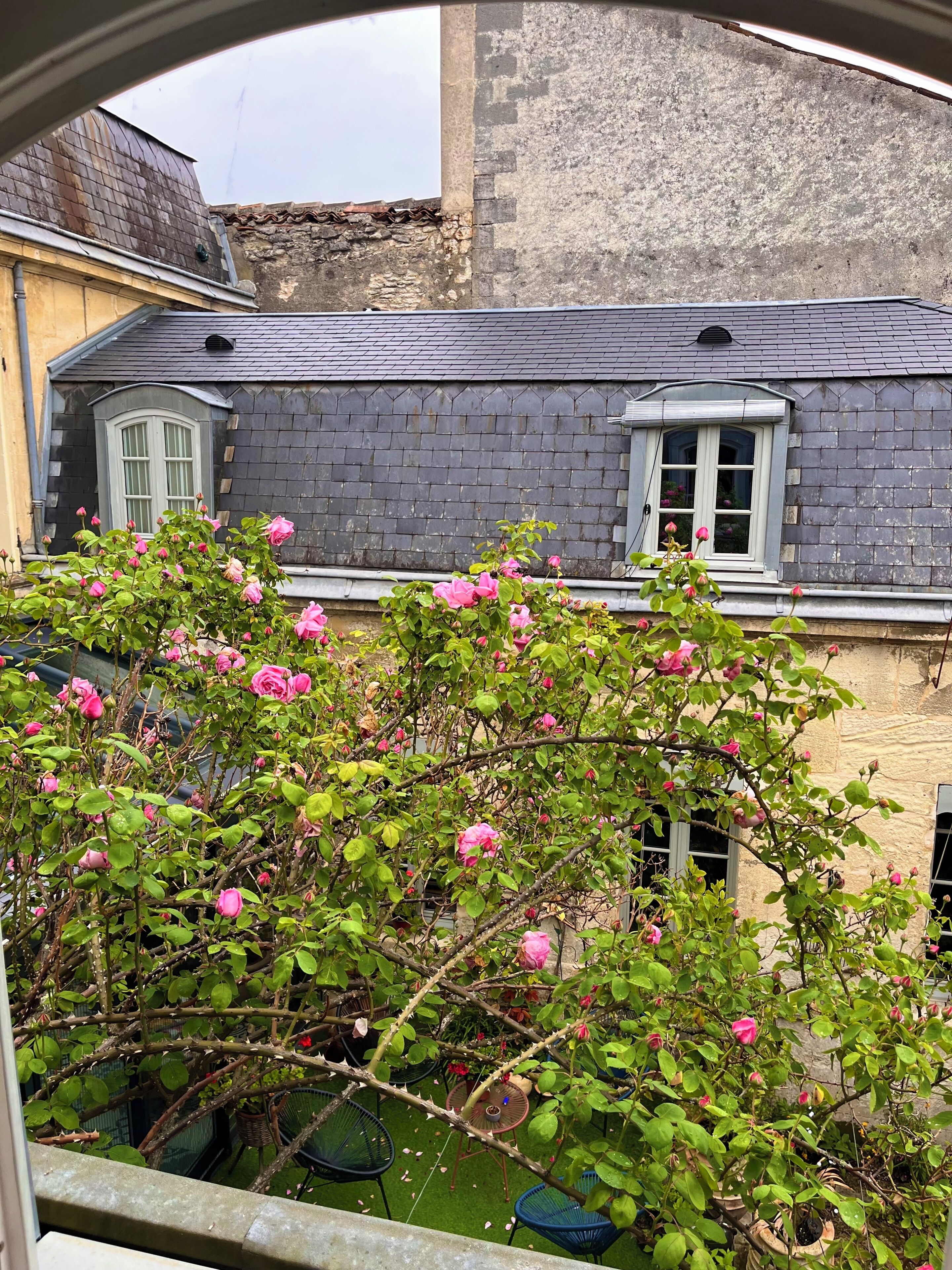 Enceinte de l’hébergement