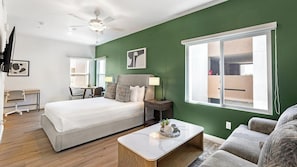 Desk, iron/ironing board, WiFi, bed sheets - Landing | Incredible Studio, Gym, Clubhouse (North Las Vegas)