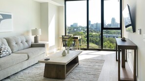 Smart TV - Landing | Stunning 1BD in Caraleigh (Raleigh)