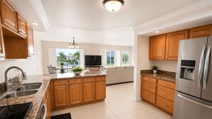 Private kitchen - Wide-Open Charlotte Harbor Views - 3rd-Floor Waterfront 2BR - Elevator & Pool (Punta Gorda)