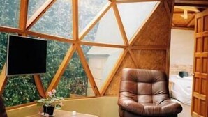 Interior - Luxury glamping with Wi-Fi and a hot tub in Boyacá (Villa de Leyva)