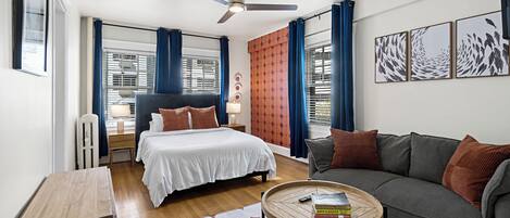 1 bedroom, iron/ironing board, free WiFi, bed sheets