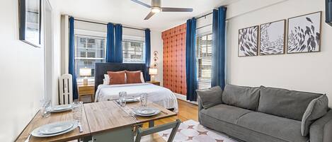 1 bedroom, iron/ironing board, free WiFi, bed sheets