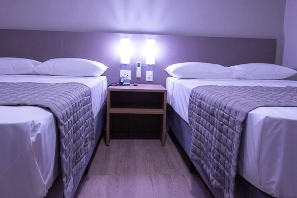 Bedroom. Interior and views may vary based on location and availability