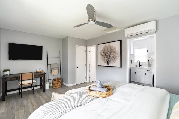 1 Schlafzimmer, Schreibtisch, Bügeleisen/Bügelbrett, WLAN