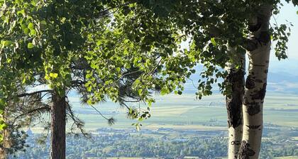 Patchwork Acres, dog friendly with an amazing view of the Camas Prairie.