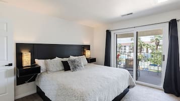 3 bedrooms, iron/ironing board, WiFi, bed sheets
