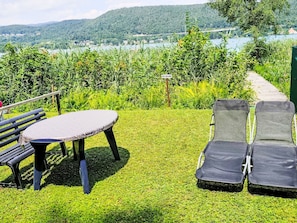 Outdoor dining - Ferienwohnung Seeblick 2 by Interhome (Velden am Wörthersee)