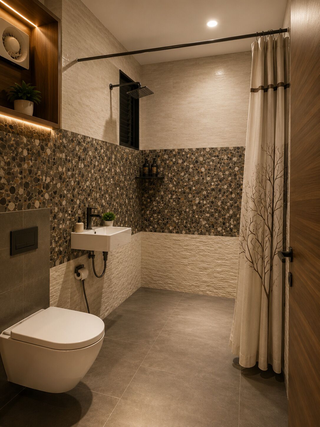 Standard Suite, 1 King Bed, Garden View | Bathroom | Shower, towels, soap, shampoo