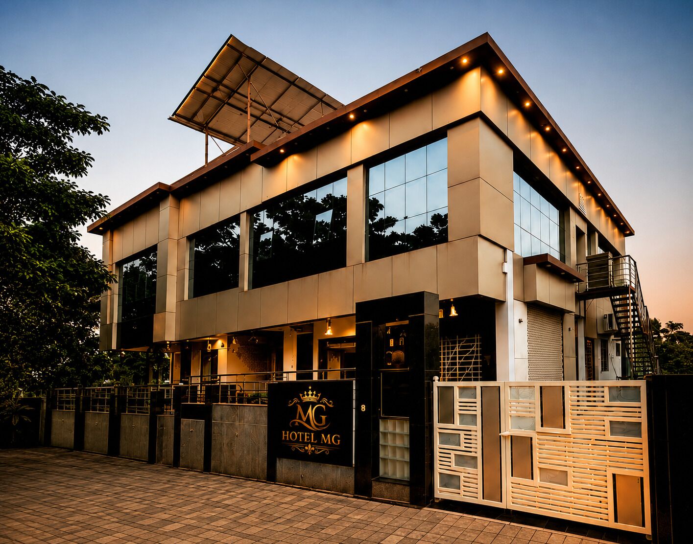 Front of property