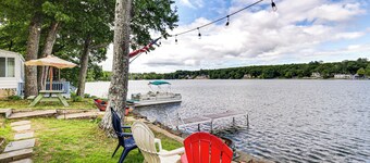 Dock & Sunset Views! Waterfront Thompson Getaway
