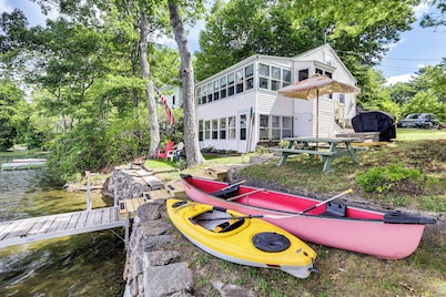 Dock & Sunset Views! Waterfront Thompson Getaway