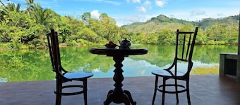 Lakeview Retreat near Hin Lad Waterfall, Nature & Cycling Escape