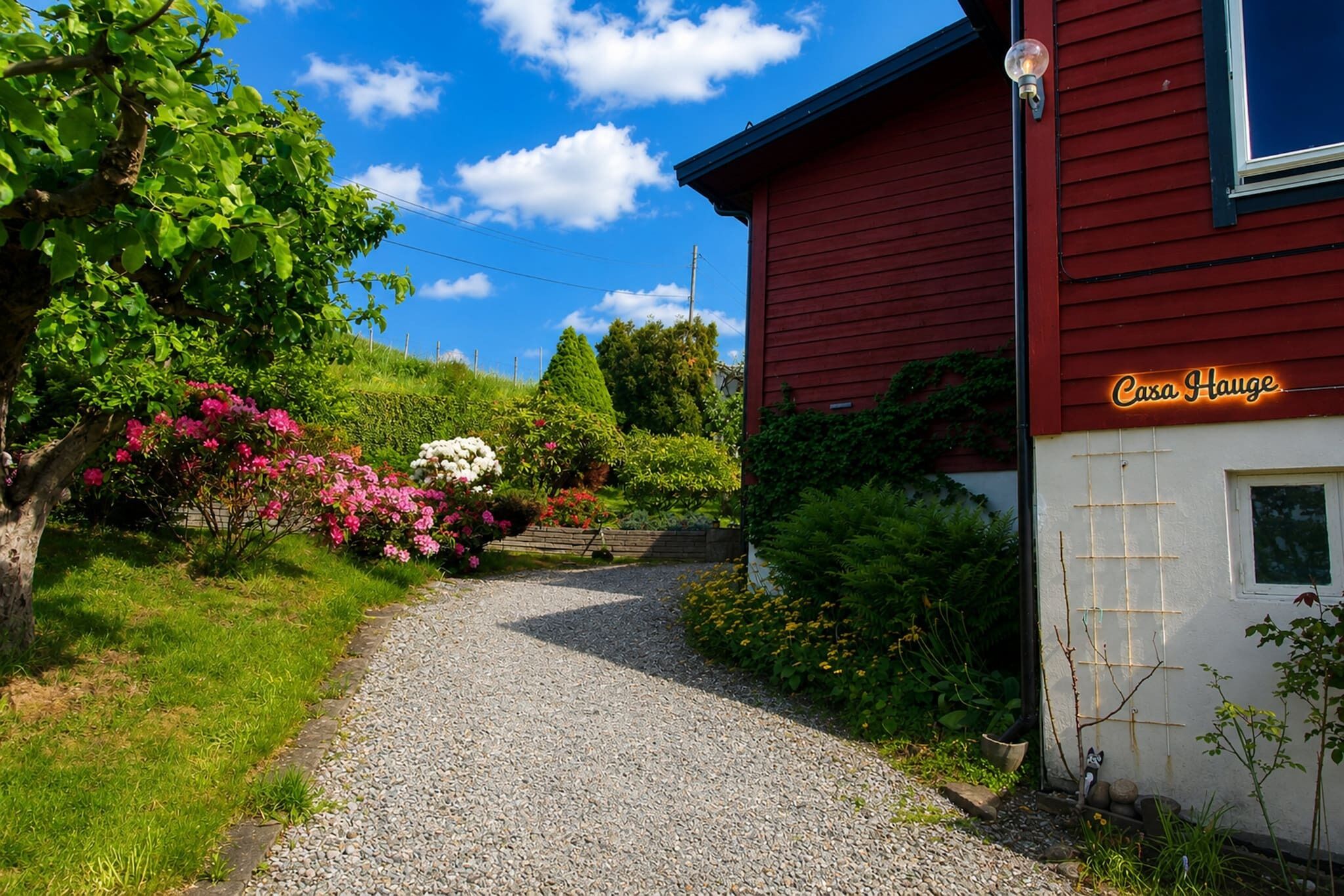 Overnattingsstedets uteområder