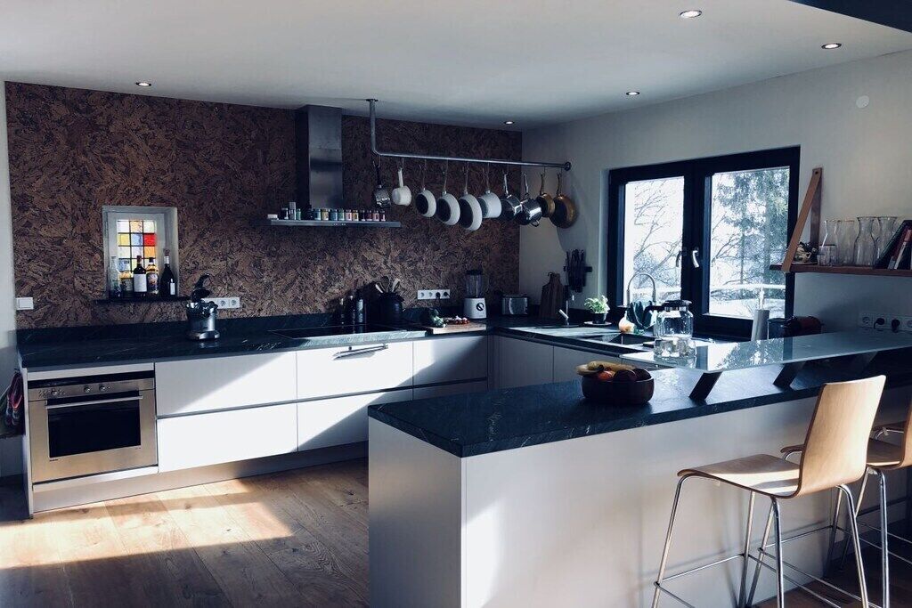 Kühlschrank, Ofen, Herdplatte, Geschirrspüler