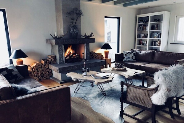 Smart TV, fireplace - Villa in Hallenberg with swimming pool (Hallenberg)