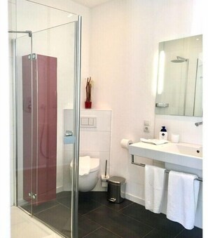 Hair dryer - Holiday apartment in Koblenz with Wi-Fi (Koblenz)