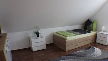 Bügeleisen/Bügelbrett, kostenloses WLAN, Bettwäsche