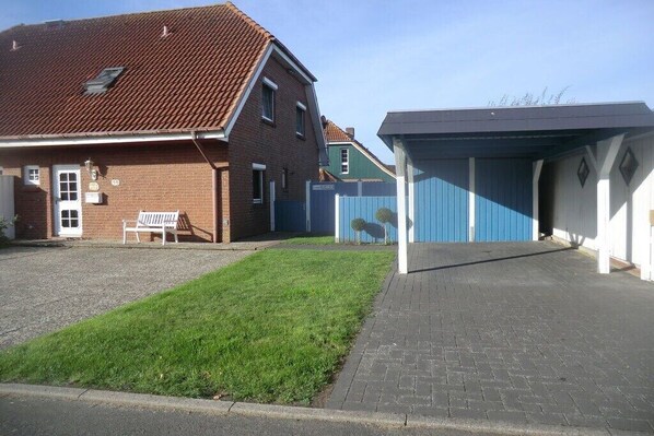 Exterior - in the Kästner holiday home (Friedrichskoog-Spitze)