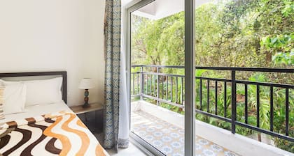 Bela Vista - 2BHK Balcony View Over Fields + Pool