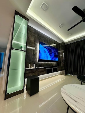 Basic Condo, Balcony | Living area