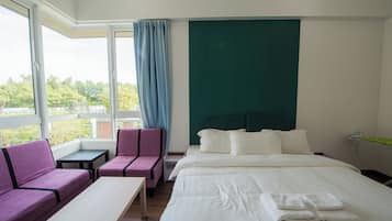 Lägenhet Basic - balkong - utsikt mot bergen