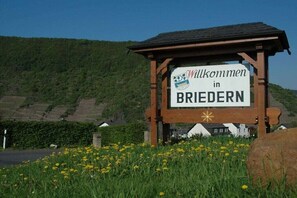 Property grounds - Holiday home in Briedern with swimming pool (Briedern)