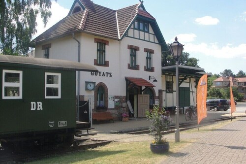 Holiday home in Zaue with swimming pool